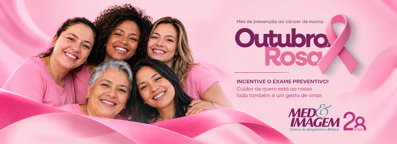 Campanha Outubro Rosa da Med&Imagem