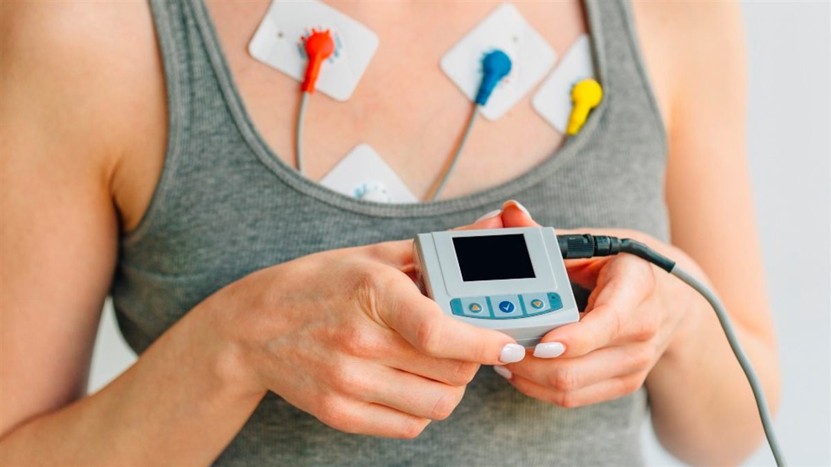 Aparelho portátil para monitoramento com Holter