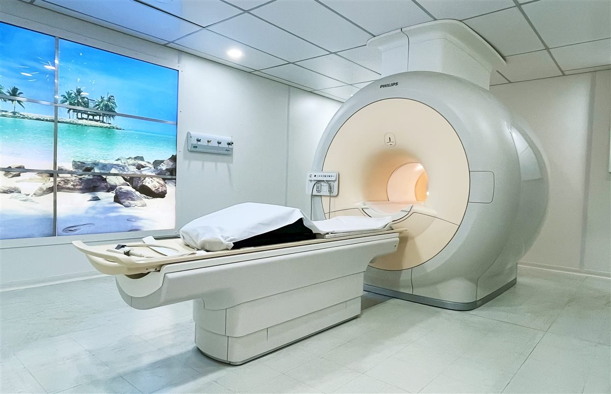 Sala de ressonância magnética da Med&Imagem